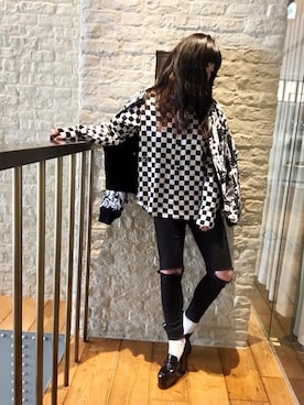 fukuchanさん（レディース・154cm）の冬コーディネート