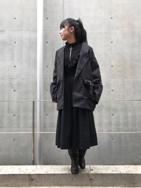 fukuchanさん（レディース・154cm）の冬コーディネート