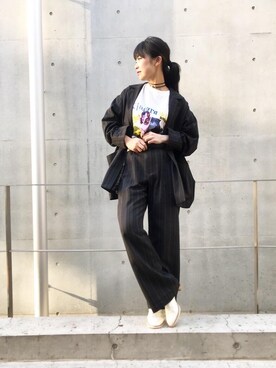 fukuchanさん（レディース・154cm）の冬コーディネート