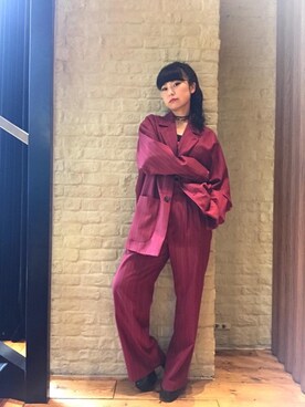 fukuchanさん（レディース・154cm）の冬コーディネート