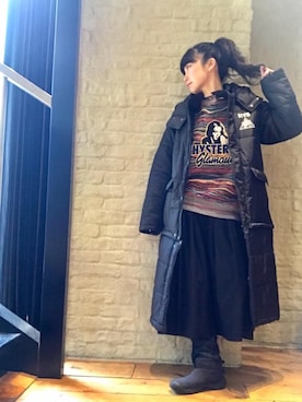 「ビーツ」｜fukuchanさん（レディース・154cm）の冬コーディネート
