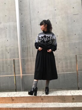 fukuchanさん（レディース・154cm）の冬コーディネート