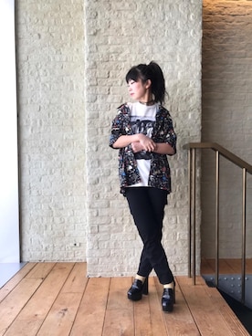 fukuchanさん（レディース・154cm）の春コーディネート