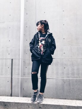 fukuchanさん(レディース・154cm)の春コーディネート