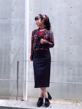 fukuchanさん（レディース・154cm）の春コーディネート
