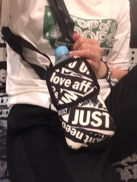 「コラボレーション」｜「アイテム（雑貨/ホビー）」を使った、fukuchanさん（レディース・154cm）の夏コーディネート