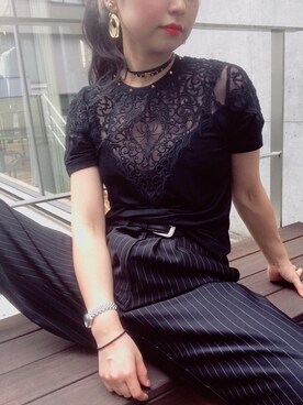 fukuchanさん（レディース・154cm）の夏コーディネート