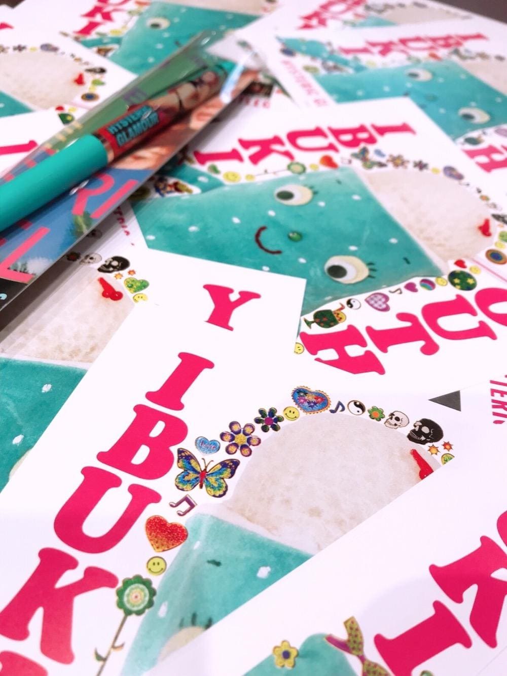 「Hysteric Glamour、ヒステリックグラマー、ボールペン、イブキ展」｜「HYSTERIC GLAMOURのESKESEN CONEXXXON フローティングペン（ペン類、グリーン系）」を使った、fukuchanさん（レディース・154cm）の夏コーディネートの1枚目の写真