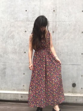 「表参道」｜fukuchanさん（レディース・154cm）の夏コーディネート