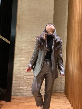 fukuchanさん（レディース・154cm）の冬コーディネート