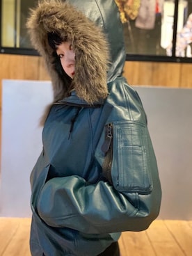 fukuchanさん（レディース・154cm）の冬コーディネート