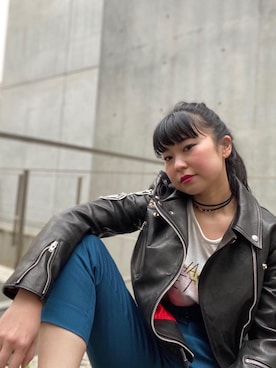 fukuchanさん(レディース・154cm)の春コーディネート