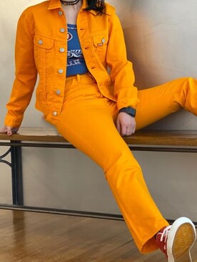 「８０’S」｜fukuchanさん（レディース・154cm）の春コーディネート