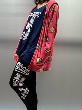 HYSTERIC GLAMOURのレギンス/スパッツを使った人気ファッション