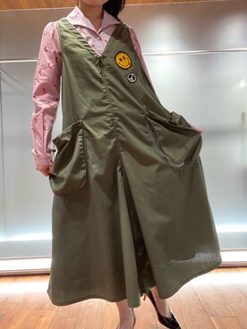 「キュロット」｜「アイテム（パンプス）」を使った、fukuchanさん（レディース・154cm）の春コーディネート