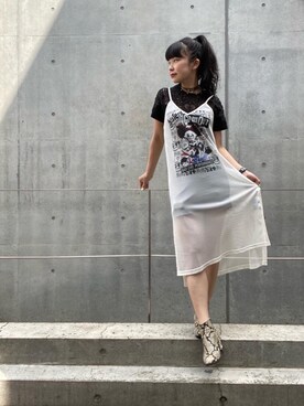 HYSTERIC GLAMOUR（ヒステリックグラマー）の「SPIDER LACE Tシャツ（T ...
