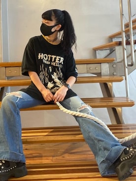 fukuchanさん（レディース・154cm）の夏コーディネート