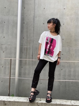 fukuchanさん（レディース・154cm）の夏コーディネート