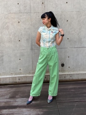 fukuchanさん(レディース・154cm)の夏コーディネート