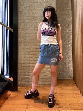 fukuchanさん（レディース・154cm）の夏コーディネート