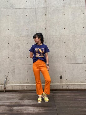 fukuchanさん（レディース・154cm）の夏コーディネート