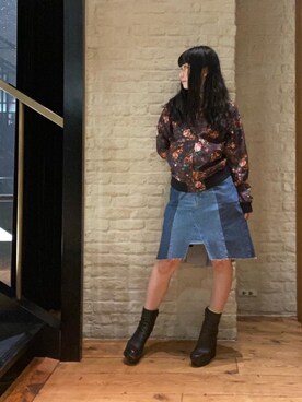 fukuchanさん(レディース・154cm)の秋コーディネート