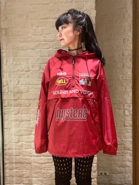 「ナイロンパーカー」｜「アイテム（その他トップス）」を使った、fukuchanさん（レディース・154cm）の秋コーディネート