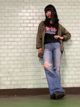 fukuchanさん（レディース・154cm）の秋コーディネート