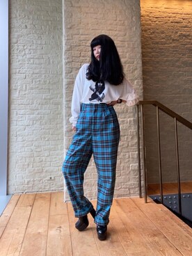 fukuchanさん(レディース・154cm)の秋コーディネート