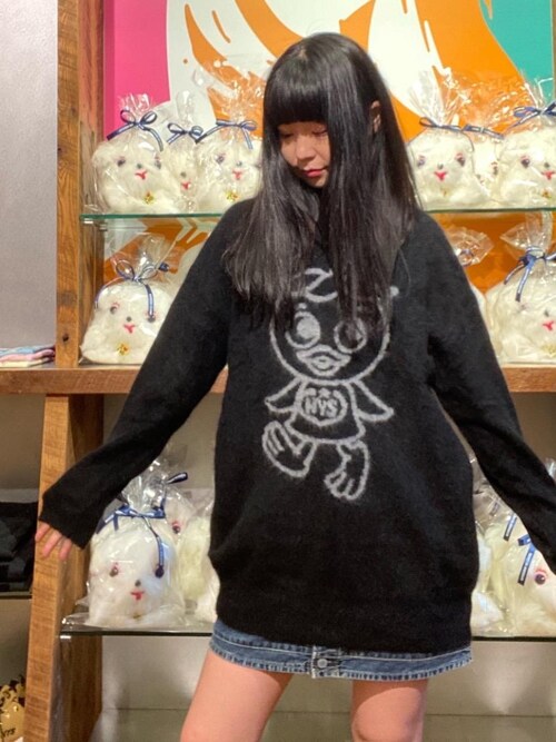 fukuchan（HYSTERICS青山店）｜HYSTERIC GLAMOURのデニムスカートを使ったコーディネート - WEAR