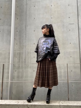 fukuchanさん（レディース・154cm）の秋コーディネート