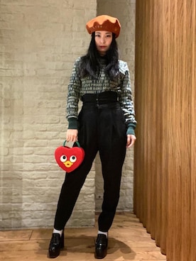 fukuchanさん(レディース・154cm)の秋コーディネート