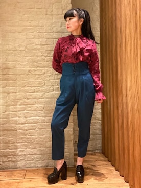 fukuchanさん(レディース・154cm)の冬コーディネート