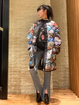 「ロッキーマウンテン」｜fukuchanさん（レディース・154cm）の冬コーディネート