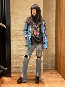 fukuchanさん（レディース・154cm）の冬コーディネート