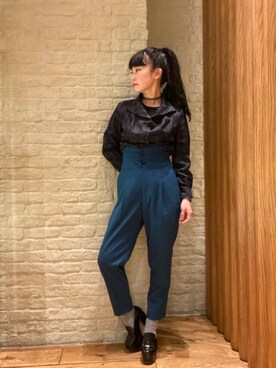 fukuchanさん(レディース・154cm)の冬コーディネート