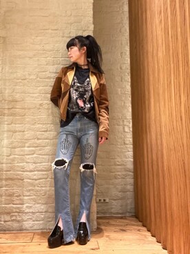 fukuchanさん（レディース・154cm）の冬コーディネート