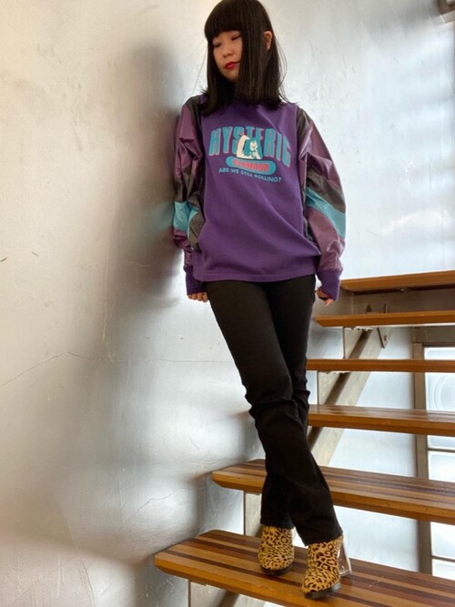 ■近年・美品■ヒステリックグラマー ブルキナコットン シャンブレー ニット PK HYSTERIC GLAMOUR(ヒステリックグラマー) | RINKAN ONLINE