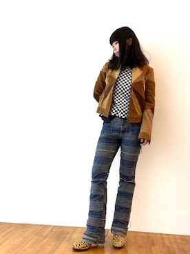 fukuchanさん（レディース・154cm）の冬コーディネート