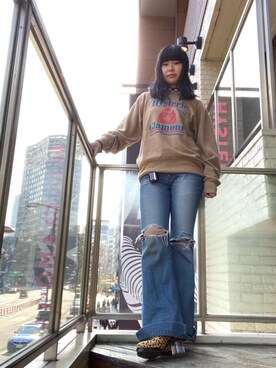 fukuchanさん(レディース・154cm)の冬コーディネート