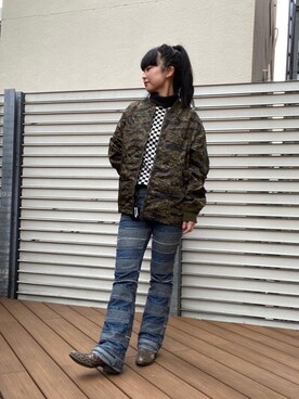 fukuchanさん(レディース・154cm)の冬コーディネート