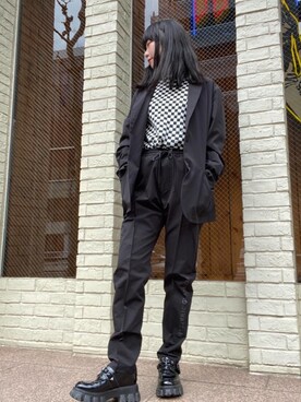 fukuchanさん(レディース・154cm)の春コーディネート