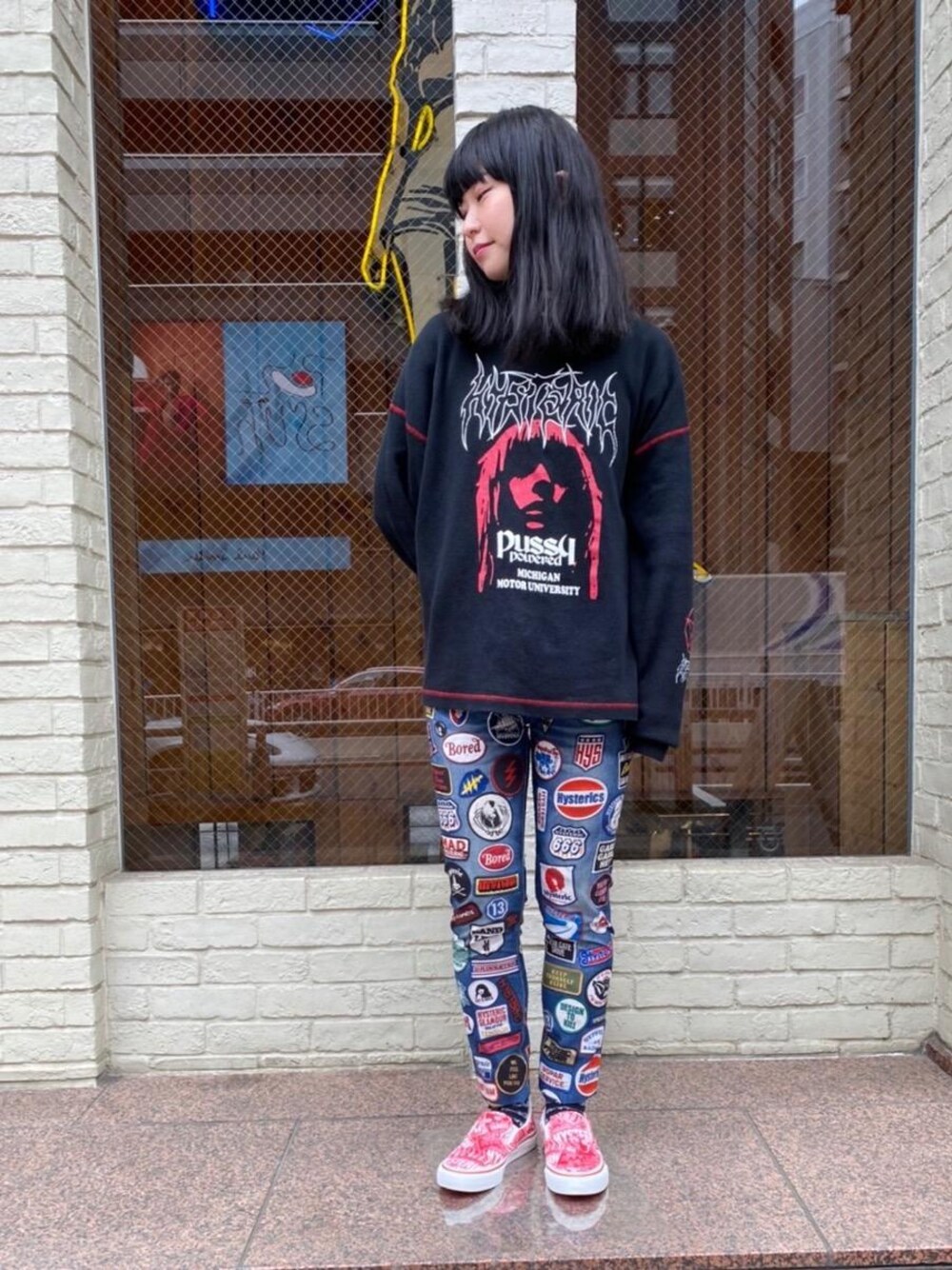 HYSTERIC GLAMOUR（ヒステリックグラマー）の「CLASSIC PATCHスリム 