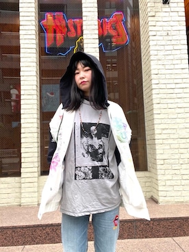 fukuchanさん(レディース・154cm)の春コーディネート