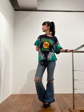 fukuchanさん（レディース・154cm）の春コーディネート