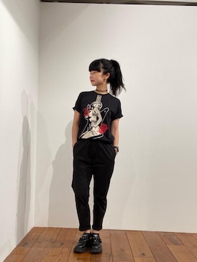 「らふこーで」｜「アイテム（その他シューズ）」を使った、fukuchanさん（レディース・154cm）の夏コーディネート
