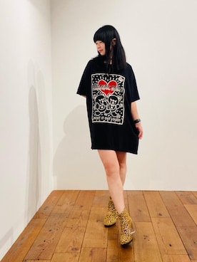 「らふこーで」｜「アイテム（ブーツ）」を使った、fukuchanさん（レディース・154cm）の夏コーディネート