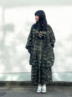 「らふこーで」｜「アイテム（ブーツ）」を使った、fukuchanさん（レディース・154cm）の秋コーディネート