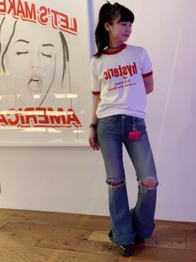 「らふこーで」｜「アイテム（その他シューズ）」を使った、fukuchanさん（レディース・154cm）の秋コーディネート
