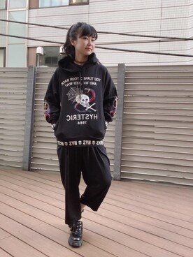 「らふこーで」｜「アイテム（その他シューズ）」を使った、fukuchanさん（レディース・154cm）の秋コーディネート